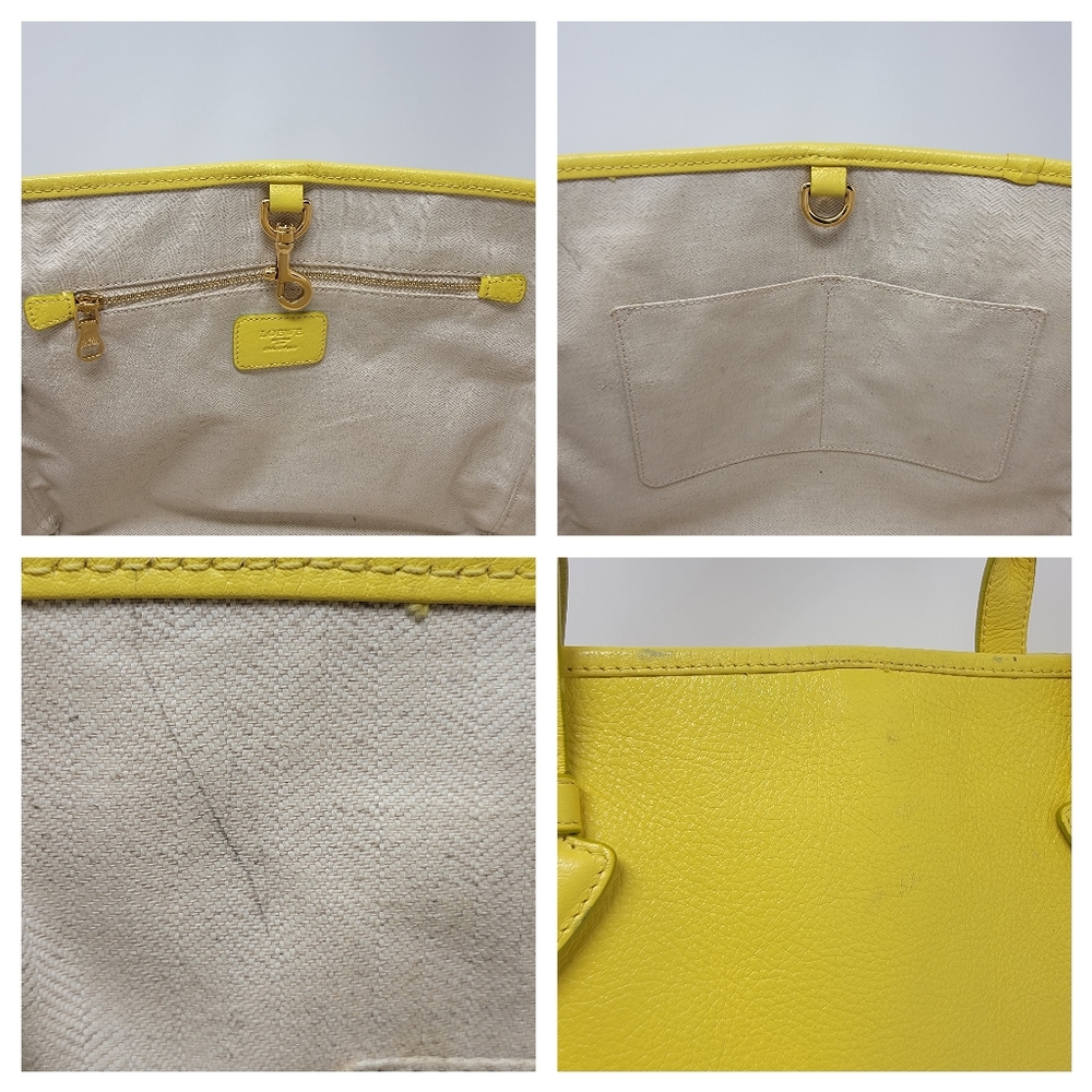 LOEWE Heritage Leather Tote Bag - Picture 10 of 12